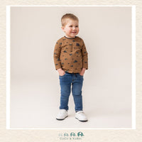 🇨🇦 Nano Brown Baby Long sleeve tee, CoCo & KaBri Children's Boutique
