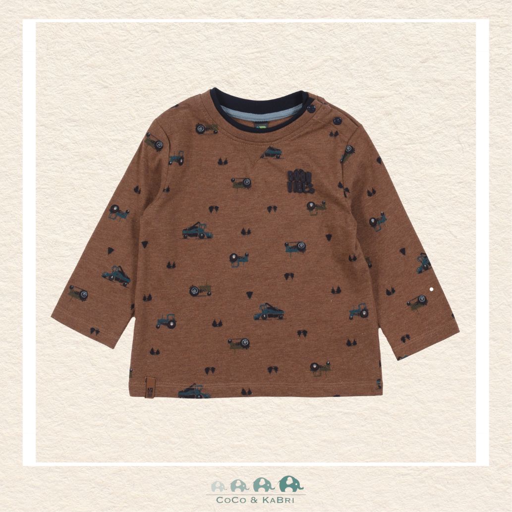 🇨🇦 Nano Brown Baby Long sleeve tee, CoCo & KaBri Children's Boutique
