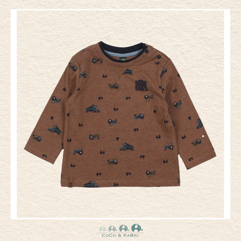 🇨🇦 Nano Brown Baby Long sleeve tee, CoCo & KaBri Children's Boutique