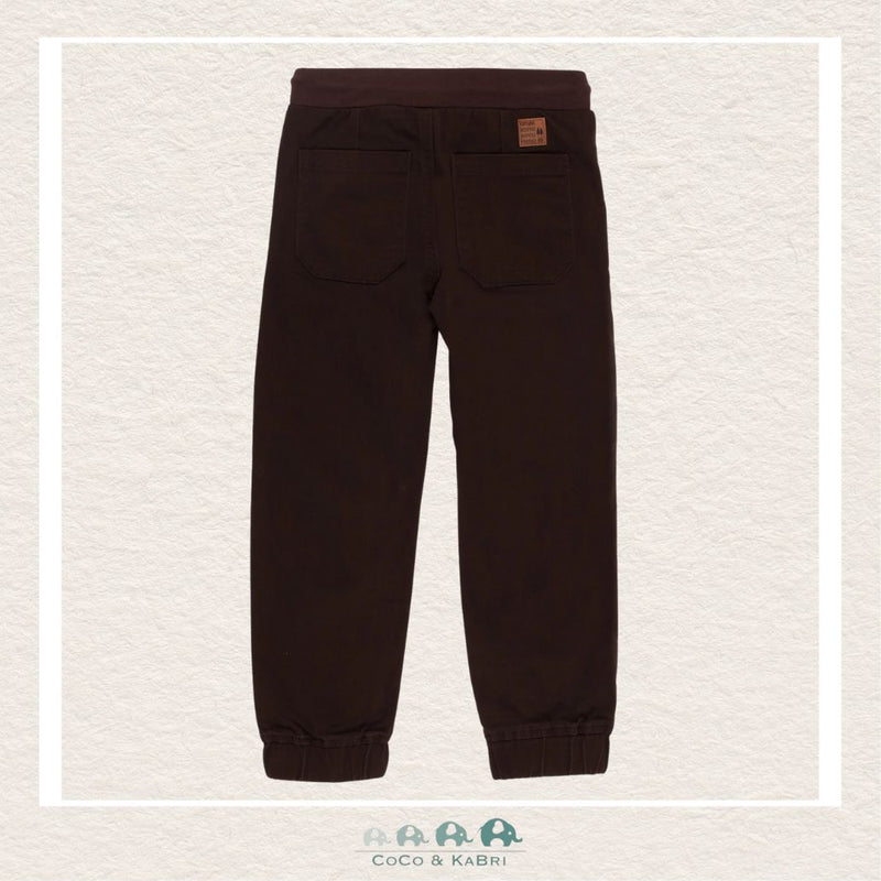 🇨🇦 Nano Brown Jogger Pants, CoCo & KaBri Children's Boutique