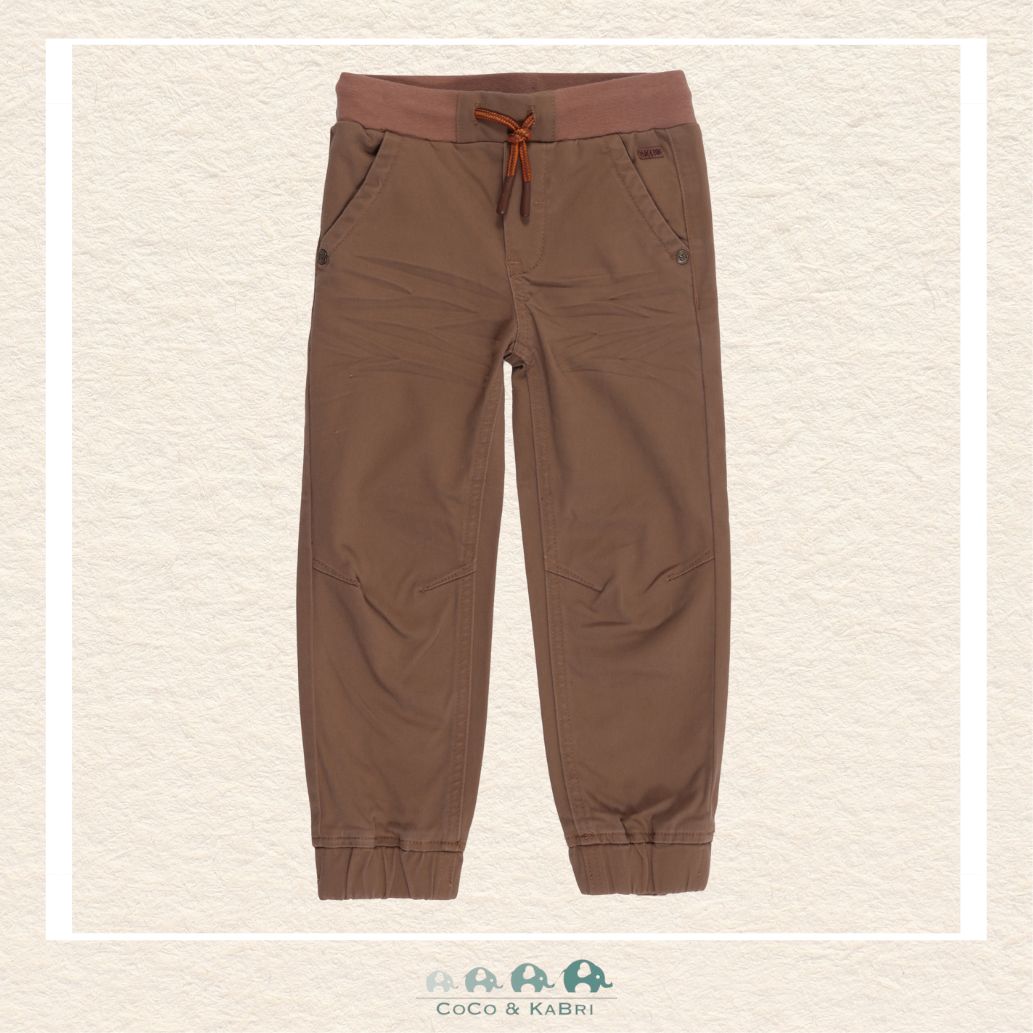 🇨🇦 Nano Brown Jogger Style Pants, CoCo & KaBri Children's Boutique