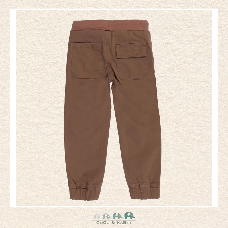🇨🇦 Nano Brown Jogger Style Pants, CoCo & KaBri Children's Boutique