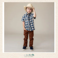 Nano: Dark Brown Pants, CoCo & KaBri Children's Boutique, Brooks Alberta Canada