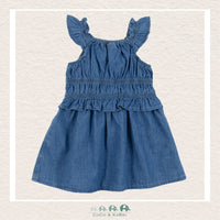 🇨🇦 Nano Denim Dress, CoCo & KaBri Children's Boutique