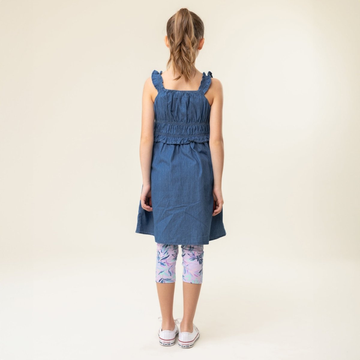 🇨🇦 Nano Denim Dress, CoCo & KaBri Children's Boutique