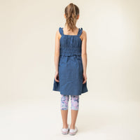 🇨🇦 Nano Denim Dress, CoCo & KaBri Children's Boutique