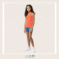 🇨🇦 Nano Girls Coral Tanktop, CoCo & KaBri Children's Boutique