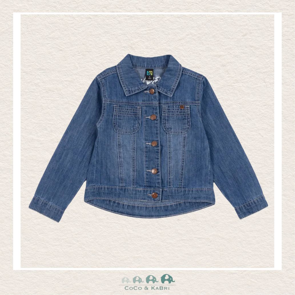 🇨🇦 Nano: Girls Denim Jacket, CoCo & KaBri Children's Boutique