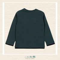 🇨🇦 Nano Green Long sleeve Tee, CoCo & KaBri Children's Boutique