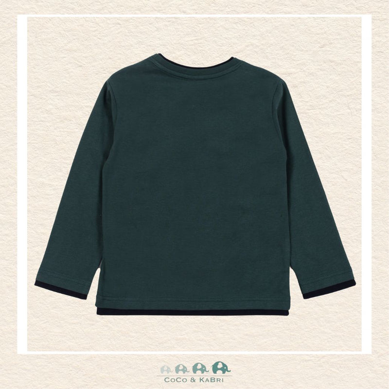 🇨🇦 Nano Green Long sleeve Tee, CoCo & KaBri Children's Boutique