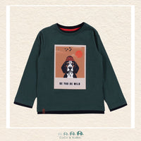 🇨🇦 Nano Green Long sleeve Tee, CoCo & KaBri Children's Boutique