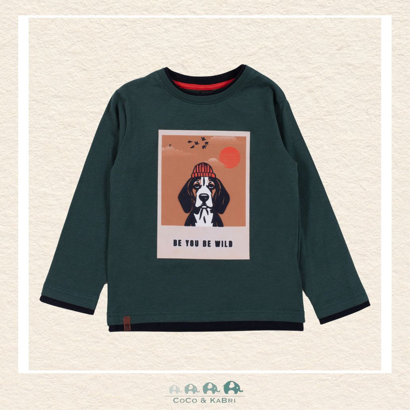 🇨🇦 Nano Green Long sleeve Tee, CoCo & KaBri Children's Boutique