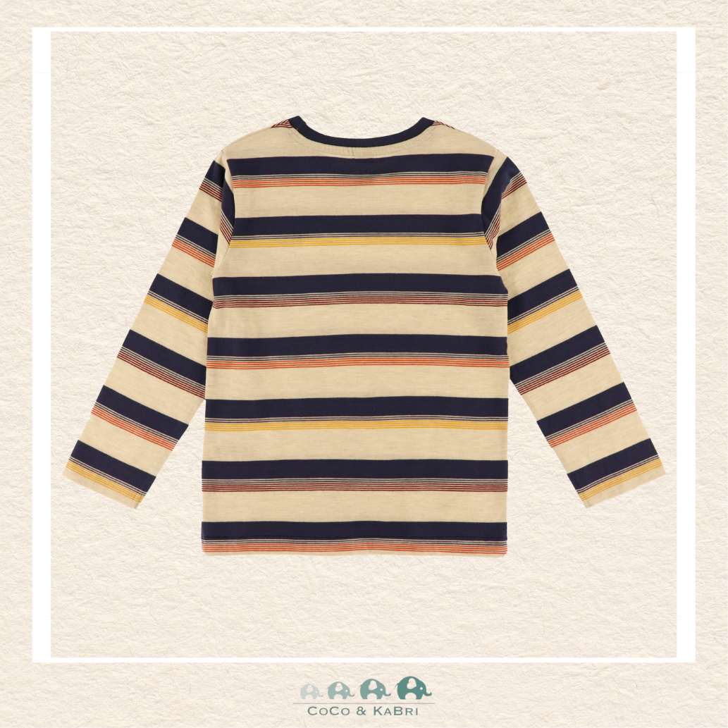 🇨🇦 Nano Longsleeve Beige T-shirt, CoCo & KaBri Children's Boutique, Brooks Alberta Canada