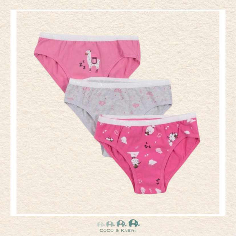 Nano: Panties, pack of 3 Girls Fuchsia, CoCo & KaBri Children's Boutique