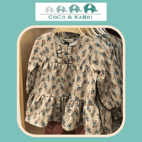 🇨🇦 Nano: Two Piece Tunic Set - Beige, CoCo & KaBri Children's Boutique, Brooks Alberta Canada