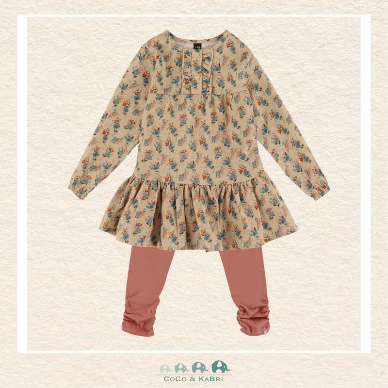 🇨🇦 Nano: Two Piece Tunic Set - Beige, CoCo & KaBri Children's Boutique, Brooks Alberta Canada