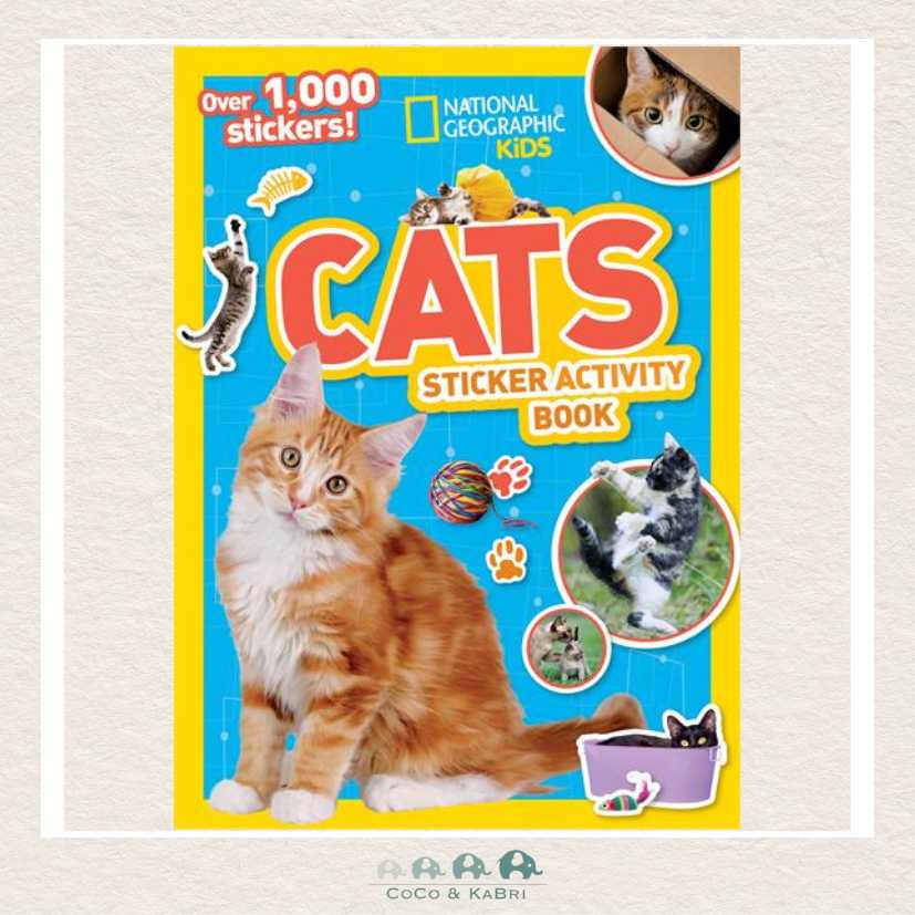 National Geographic Kids Cats Sticker Activity Book, CoCo & KaBri Children's Boutique