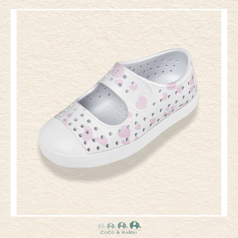🇨🇦 Native Shoes: Jefferson Juniper - Heart Print (Z3), CoCo & KaBri Children's Boutique