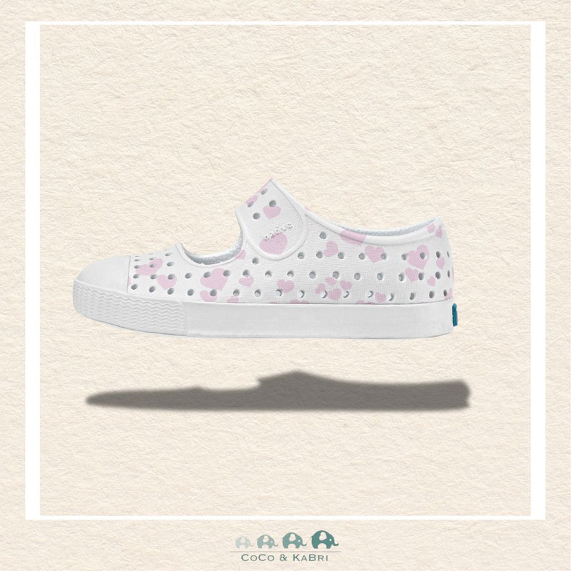 🇨🇦 Native Shoes: Jefferson Juniper - Heart Print (Z3), CoCo & KaBri Children's Boutique