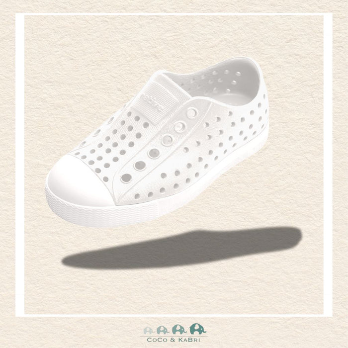 🇨🇦 Native Shoes: Jefferson Kids - Shell White, CoCo & KaBri Children's Boutique, Brooks Alberta Canada