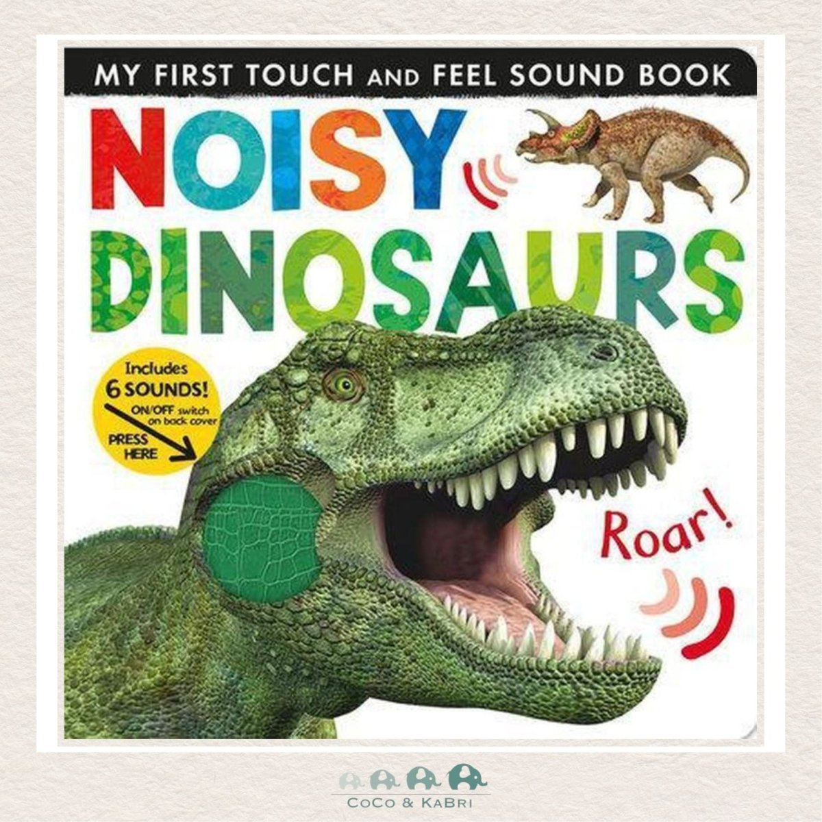 Noisy Dinosaurs, CoCo & KaBri Children's Boutique