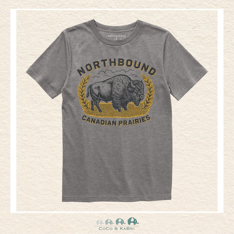 🇨🇦 Northbound Co: Youth Boys' Tee - Canadian Prairies, CoCo & KaBri Children's Boutique