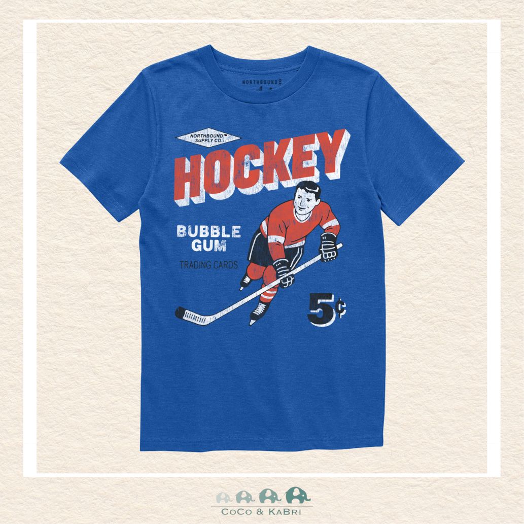 🇨🇦 Northbound Co: Youth Boys' Tee - Hockey Trading Cards, CoCo & KaBri Children's Boutique