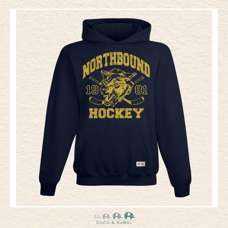 🇨🇦 Northbound Supply Co.: Youth Boys' Hockey Wolf Hoodie, CoCo & KaBri Children's Boutique, Brooks Alberta Canada