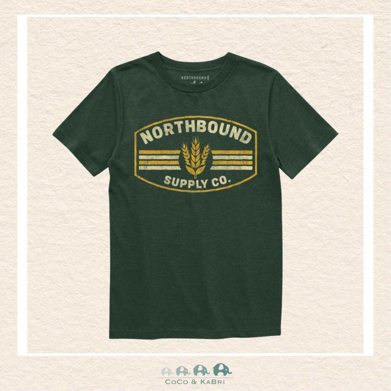 Northbound Supply Co: Youth Boys' Prairie Wheat Tshirt, CoCo & KaBri Children's Boutique, Brooks Alberta Canada