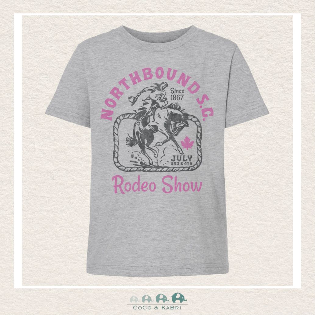🇨🇦 Northbound Supply Co: Youth Girls Rodeo Show Tshirt, CoCo & KaBri Children's Boutique
