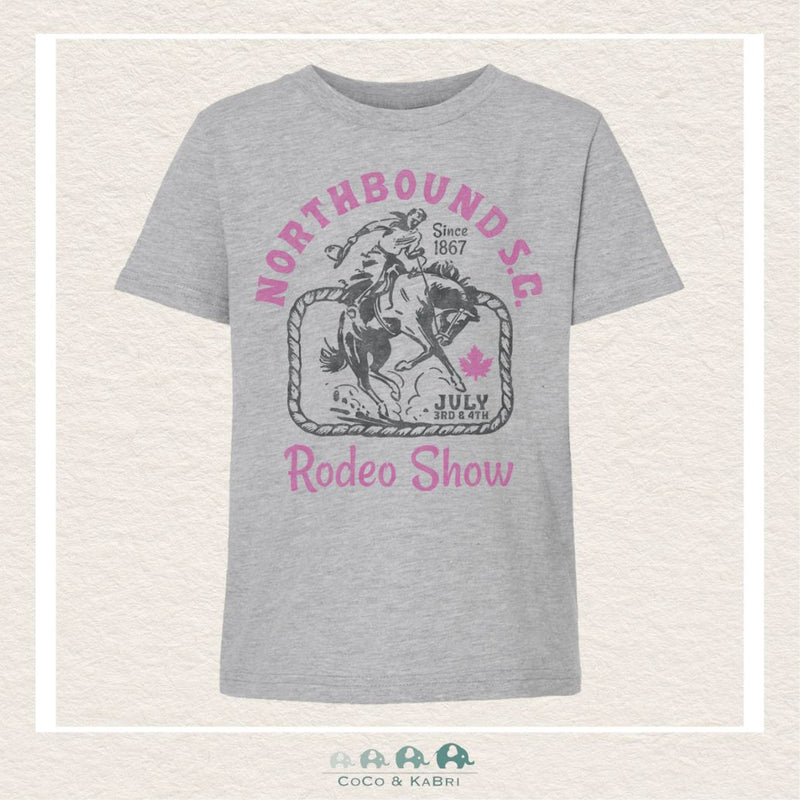 🇨🇦 Northbound Supply Co: Youth Girls Rodeo Show Tshirt, CoCo & KaBri Children's Boutique
