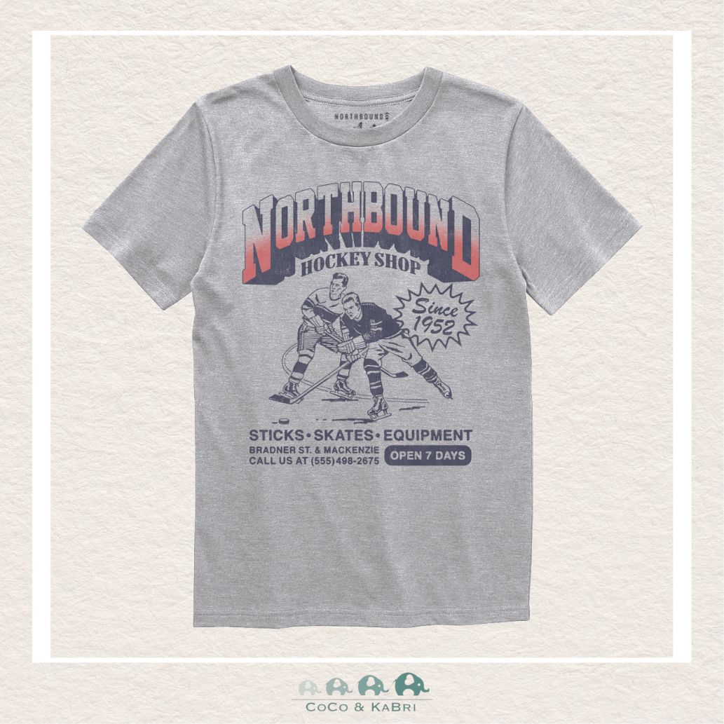 🇨🇦 Northbound Supply Co: Youth Hockey Shop Tshirt, CoCo & KaBri Children's Boutique