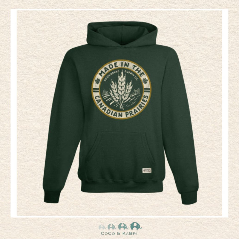 🇨🇦 Northbound Supply Co: Youth Made In the Prairies Hoodie, CoCo & KaBri Children's Boutique, Brooks Alberta Canada