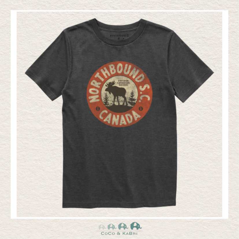 Northbound Supply Co. 🇨🇦: Youth Moose Tshirt, CoCo & KaBri Children's Boutique