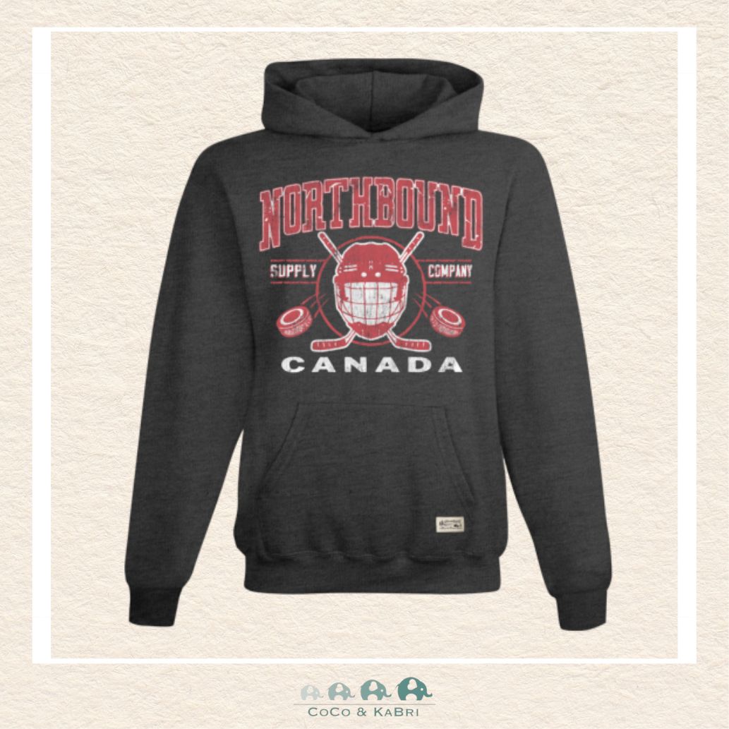 🇨🇦 Northbound Supply Co: Youth Northbound Hockey Hoodie, CoCo & KaBri Children's Boutique, Brooks Alberta Canada