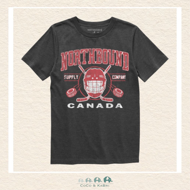 🇨🇦 Northbound Supply Co: Youth Northbound Hockey Tshirt, CoCo & KaBri Children's Boutique, Brooks Alberta Canada