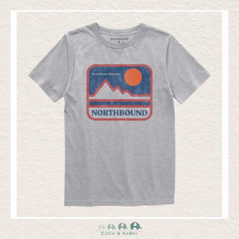 Northbound Supply Co. 🇨🇦: Youth Retro Mountains Tshirt, CoCo & KaBri Children's Boutique