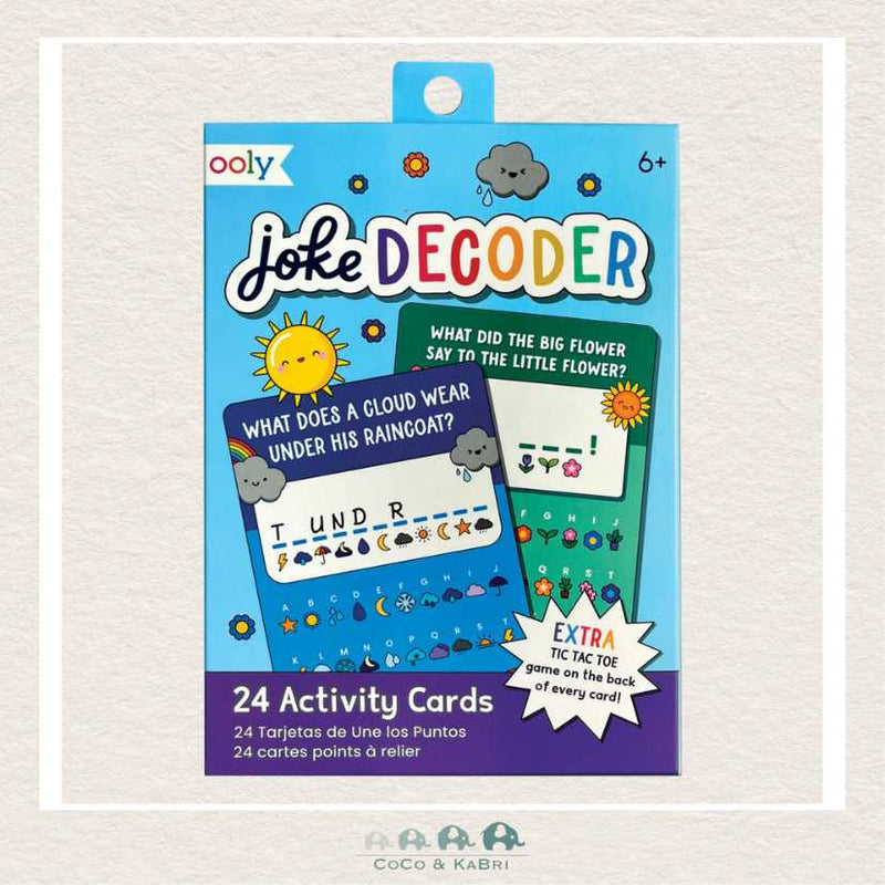 Ooly Joke Decoder Activity Cards - Set of 24, CoCo & KaBri Children's Boutique