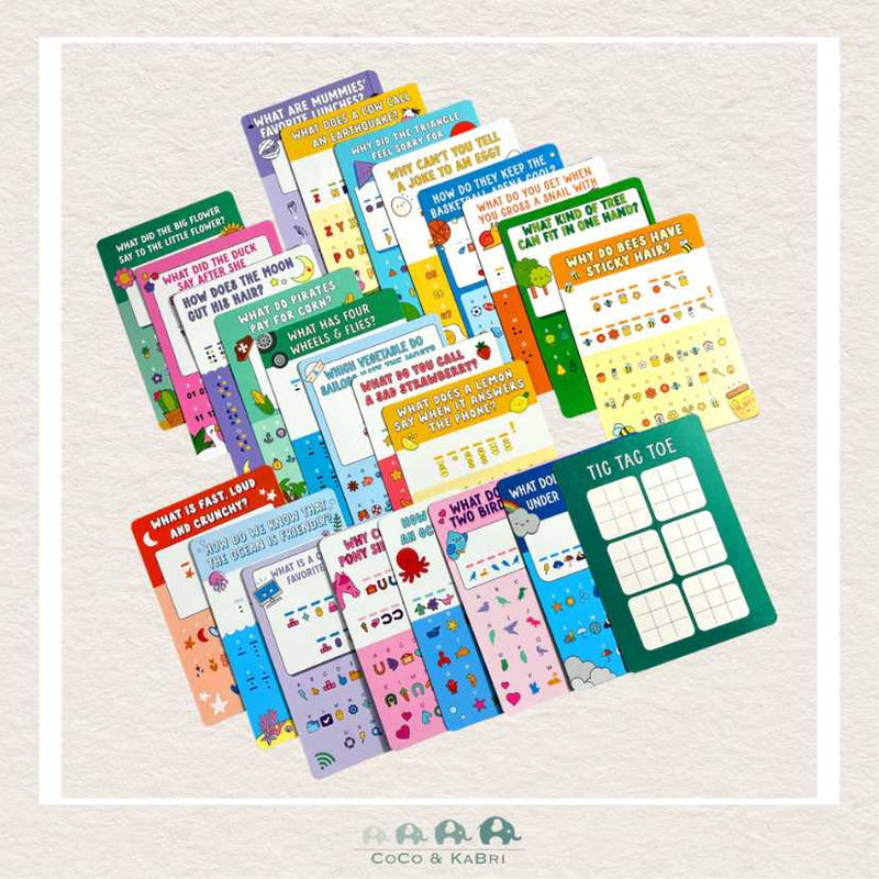 Ooly Joke Decoder Activity Cards - Set of 24, CoCo & KaBri Children's Boutique