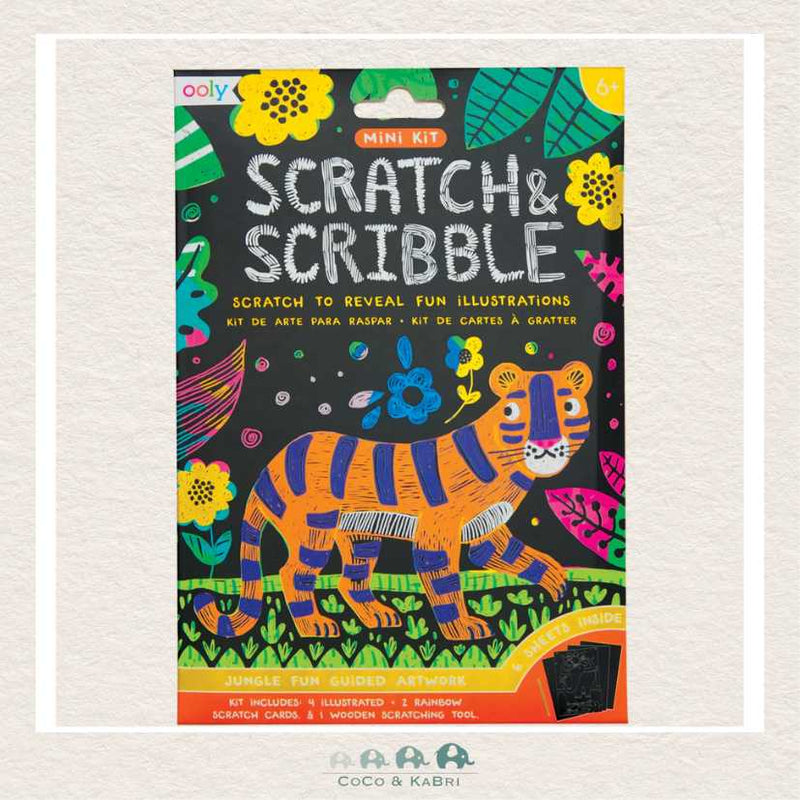 Ooly Mini Scratch & Scribble Art Kit, CoCo & KaBri Children's Boutique