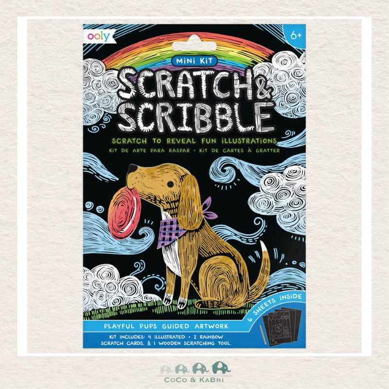 Ooly Mini Scratch & Scribble Art Kit, CoCo & KaBri Children's Boutique