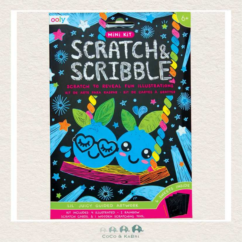 Ooly Mini Scratch & Scribble Art Kit, CoCo & KaBri Children's Boutique