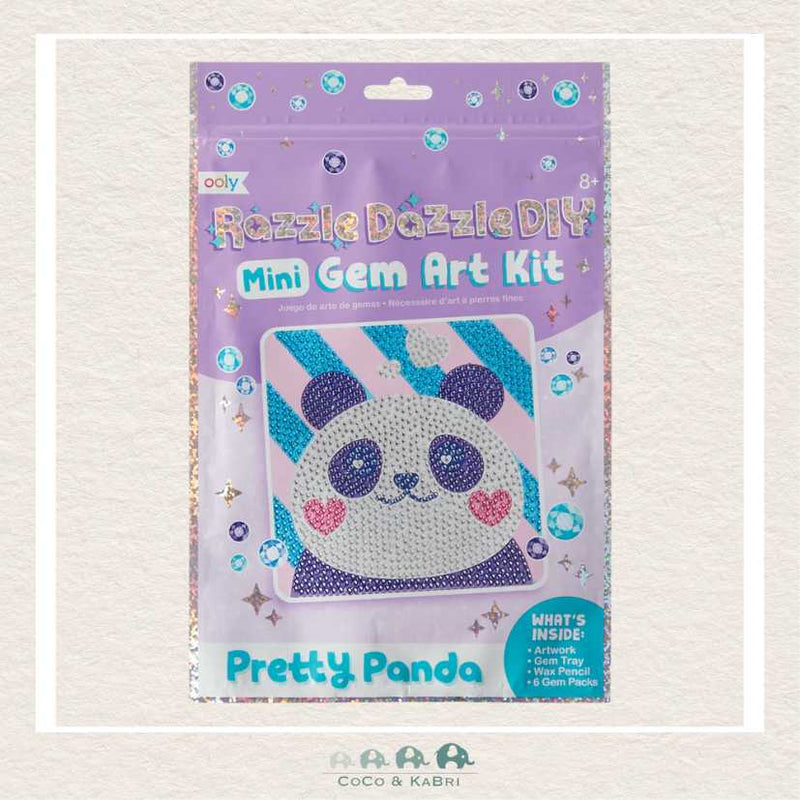 Ooly Razzle Dazzle D.I.Y. Mini Gem Art Kit - Pretty Panda, CoCo & KaBri Children's Boutique