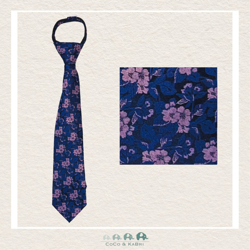 Paulo Sarto Silk Zipper Tie - 14", CoCo & KaBri Children's Boutique