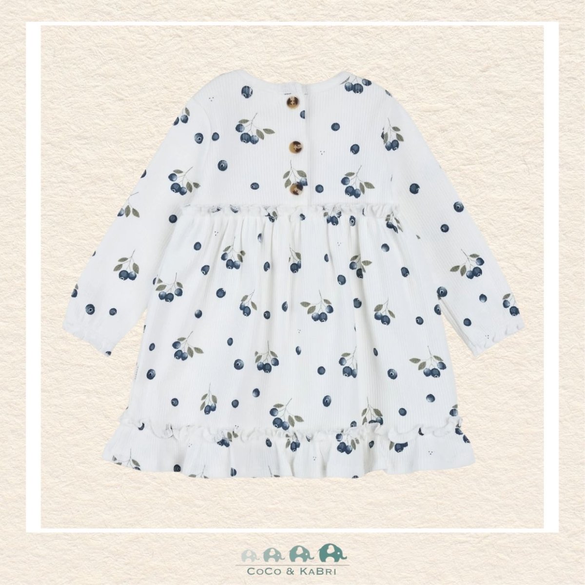 🇨🇦 Petit Lem: Baby Girl Blueberry Dress with Leggings, CoCo & KaBri Children's Boutique, Brooks Alberta Canada