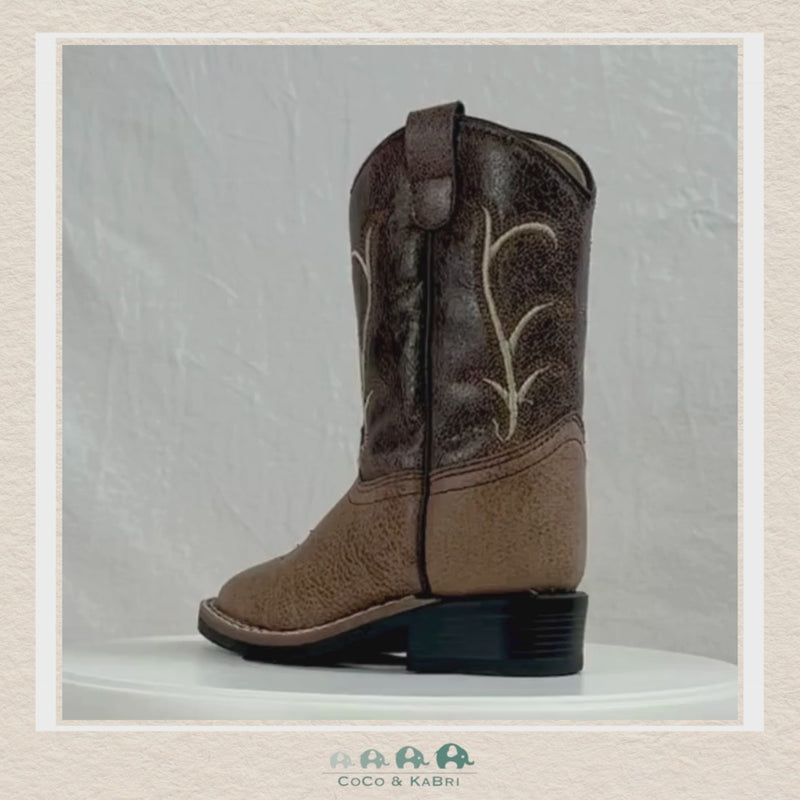 Cowboy Boots on Revolving Stand