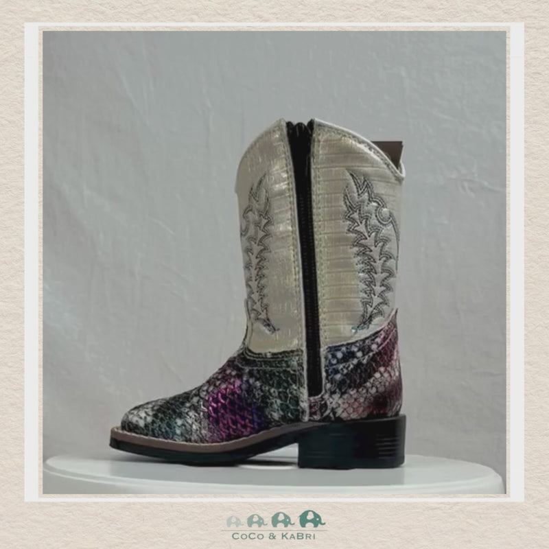 Cowboy Boot Rotating 360 degrees