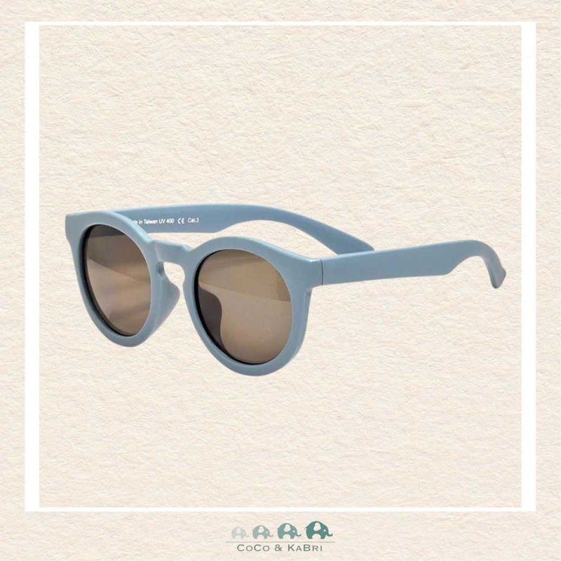 Real Shades: Chill Unbreakable UV Fashion Sunglasses, Steel Blue, CoCo & KaBri Children's Boutique