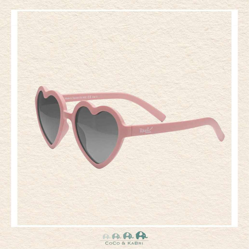 Real Shades: Heart Unbreakable UV Sunglasses, Rose Tan, CoCo & KaBri Children's Boutique