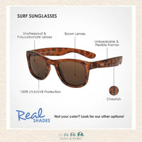 Real Shades: Surf Unbreakable UV Fashion Sunglasses, Cheetah, CoCo & KaBri Children's Boutique